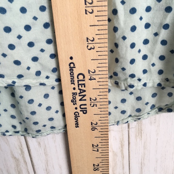 cloth & stone Light Blue Polka Dots Soft Tank Top - Picture 6 of 7